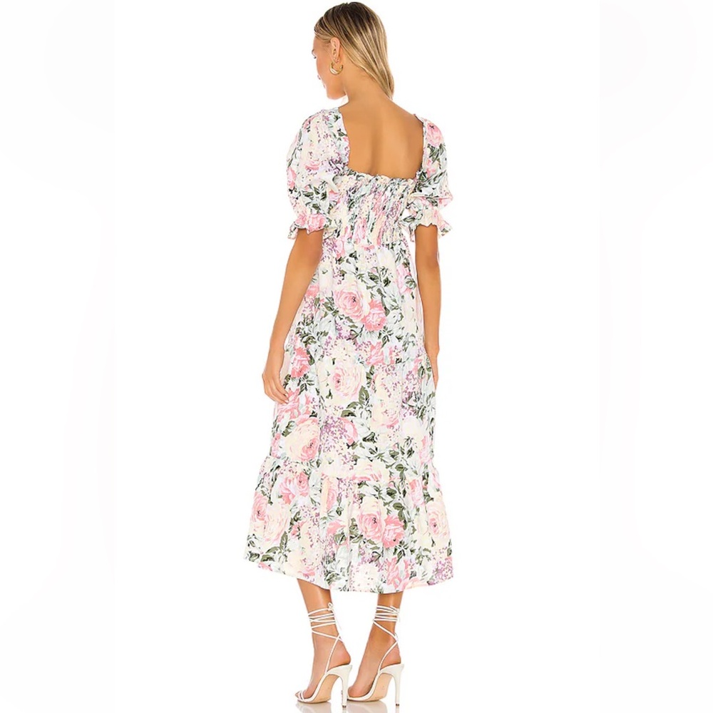 FAITHFULL THE BRAND De Christin Midi Dress Venissa Floral - Picture 9 of 15